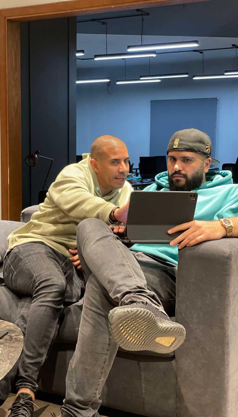 محمد السمان ومحمد زيدان 