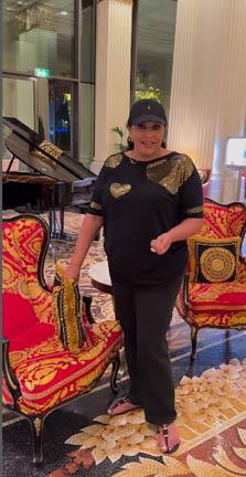 هالة صدقي تحتفل بمسلسل جعفر العمدة (1)