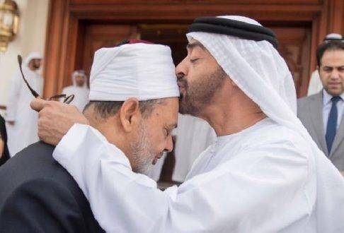 رئيس الإمارات يكرم شيخ الأزهر