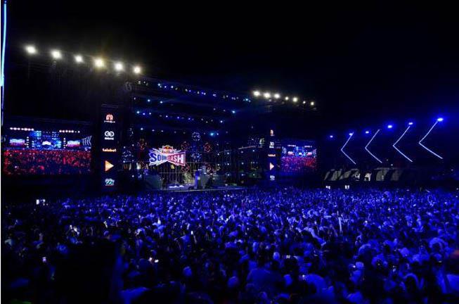 حضور جماهيري كبير لحفل ساوند كلاش