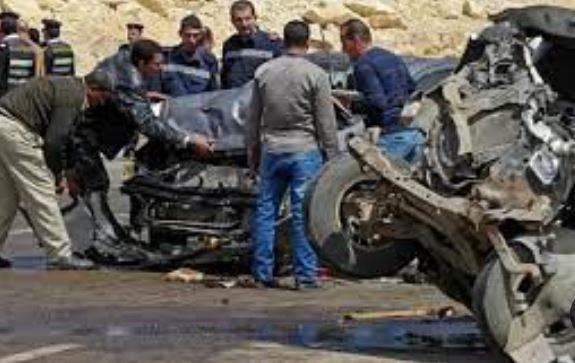 حادث سيارة مي