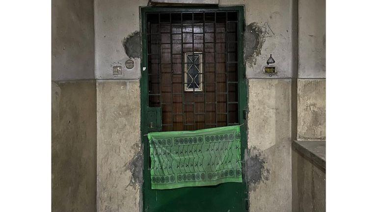 شقة مغلقة بعقار قديمة - تصوير: مارينا ميلاد
