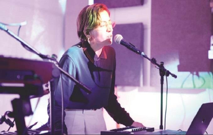 نادين في الحفل