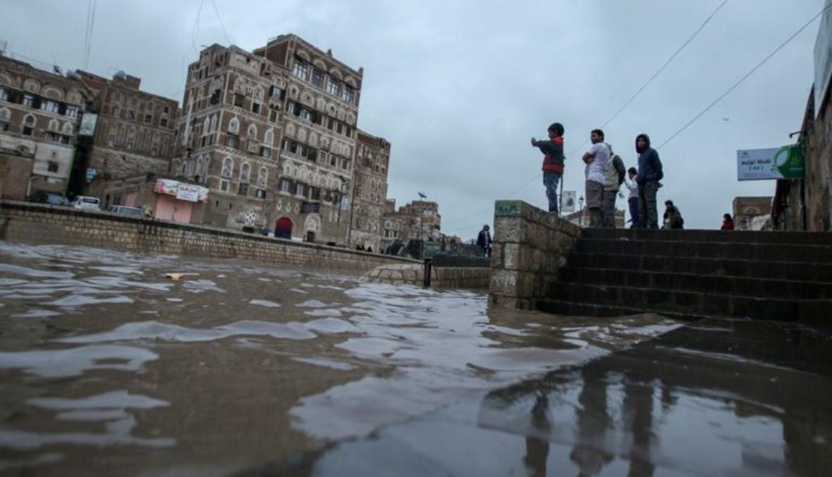 السيول في اليمن