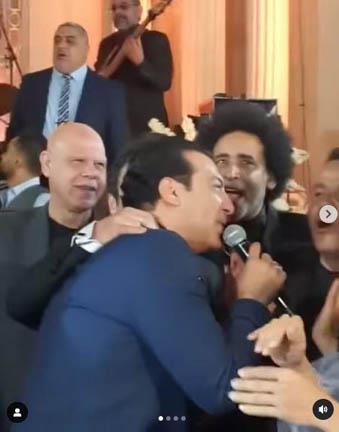 لقطات حفل زفاف نبيلة الشاعري