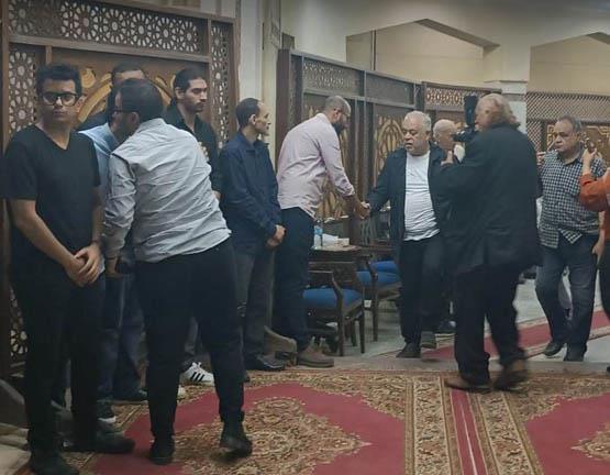 عزاء جدة الفنانة نور ايهاب