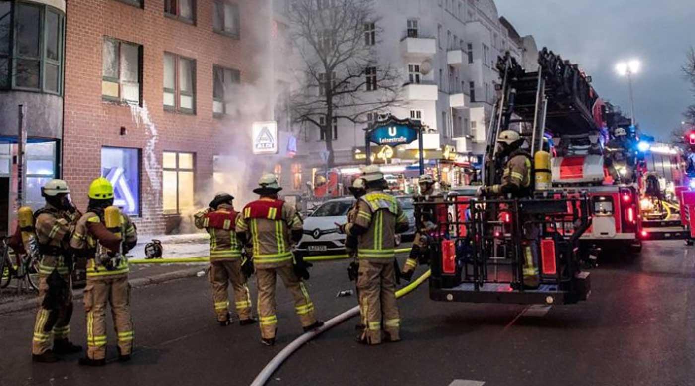 حريق بمبنى سكني في برلين   أرشيفية