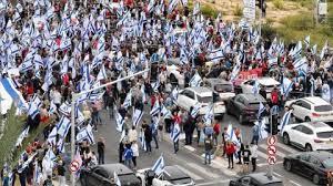 الاحتجاجات في إسرائيل                             