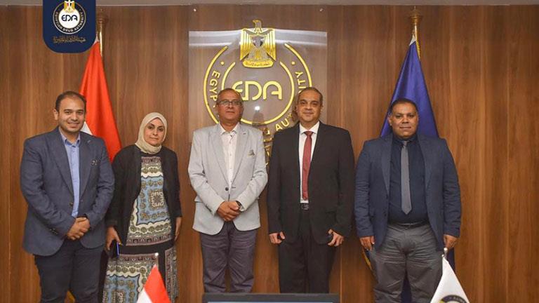 هيئة الدواء المصرية توقع اتفاقية تعاون مع دستور ال