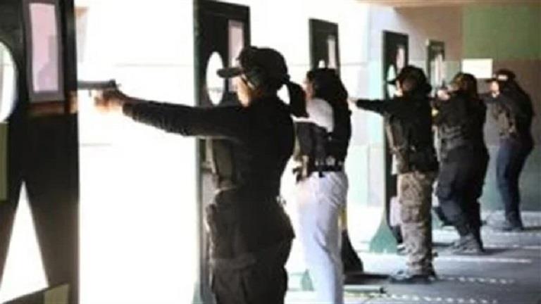 مسابقة رماية بالأسلحة النارية لضباط الشرطة