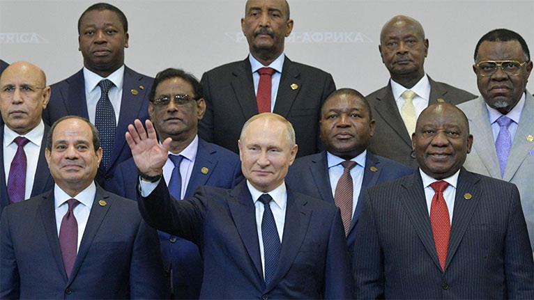 بوتين يشكر القادة الأفارقة للمبادرة بشأن أوكرانيا 
