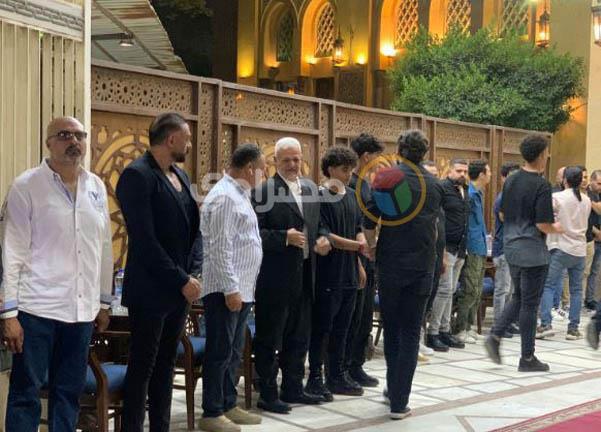 عزاء الفنان احمد قنديل