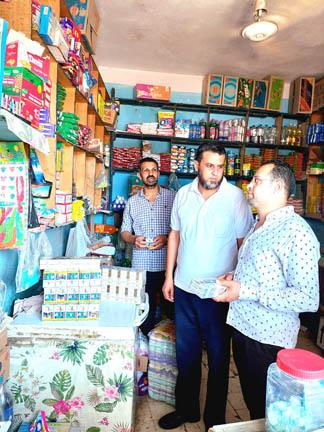 مصادرة 5 آلاف عبوة سجائر (2)