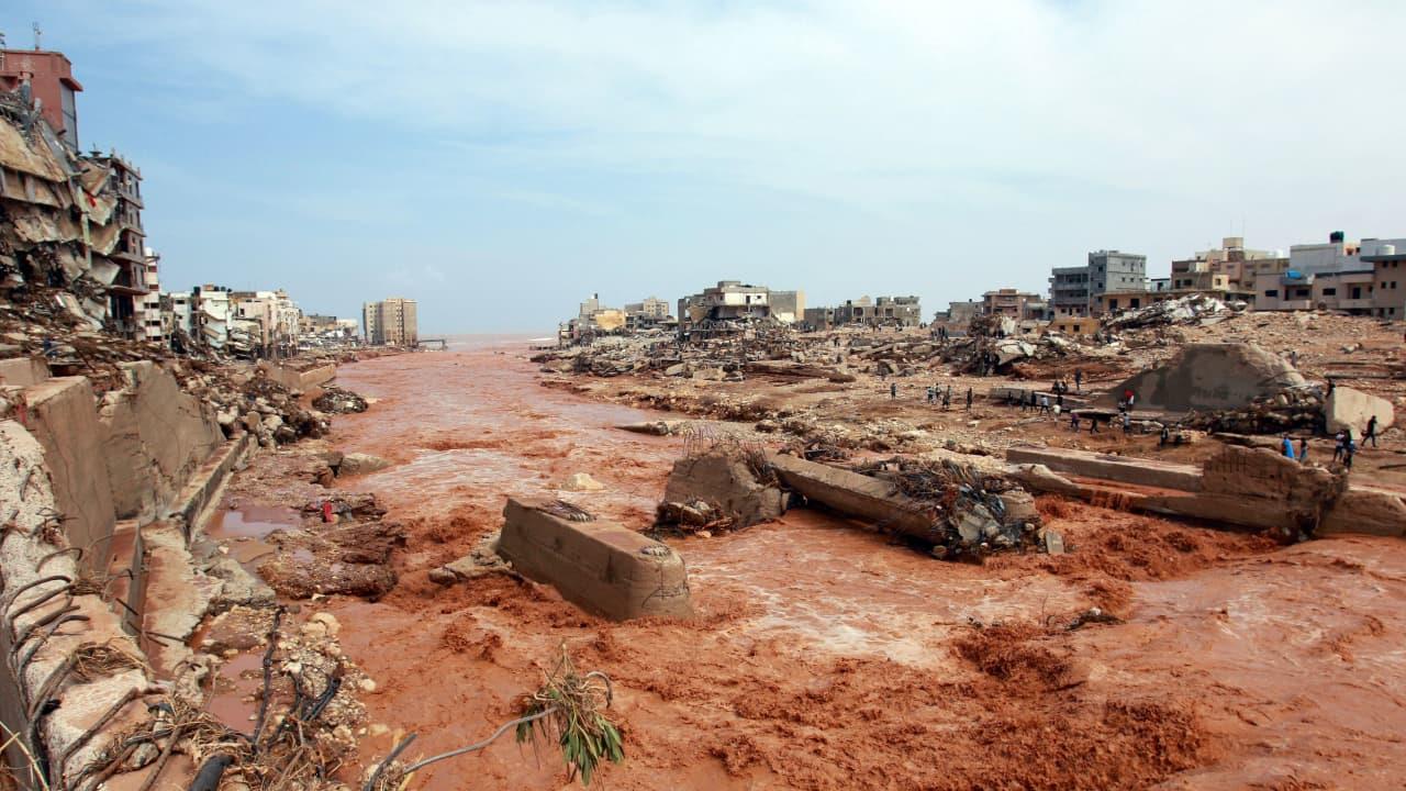 اعصار دانيال بليبيا
