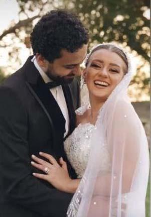 حفل زفاف ليلي عدنان