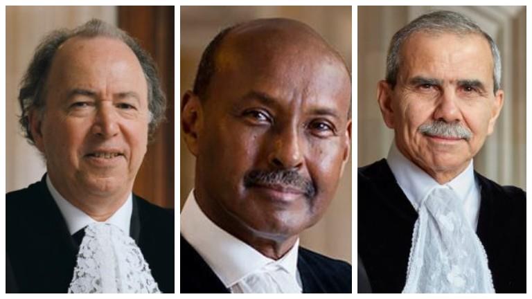 قضاة عرب في محكمة العدل الدولية