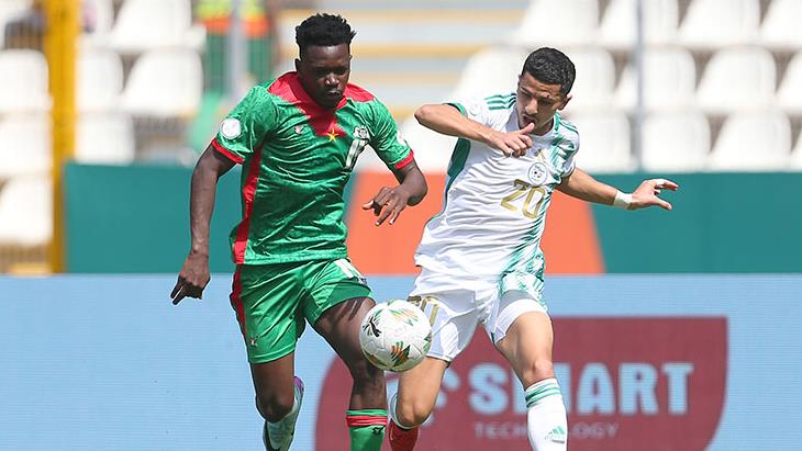 منتخب الجزائر ضد بوركينا فاسو