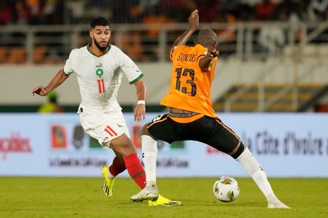 منتخب المغرب يفوز على زامبيا ويحسم صدارة مجموعته