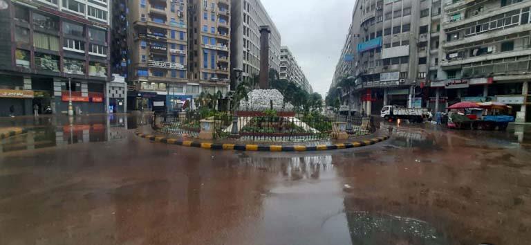 موجة طقس سيئ تضرب الإسكندرية