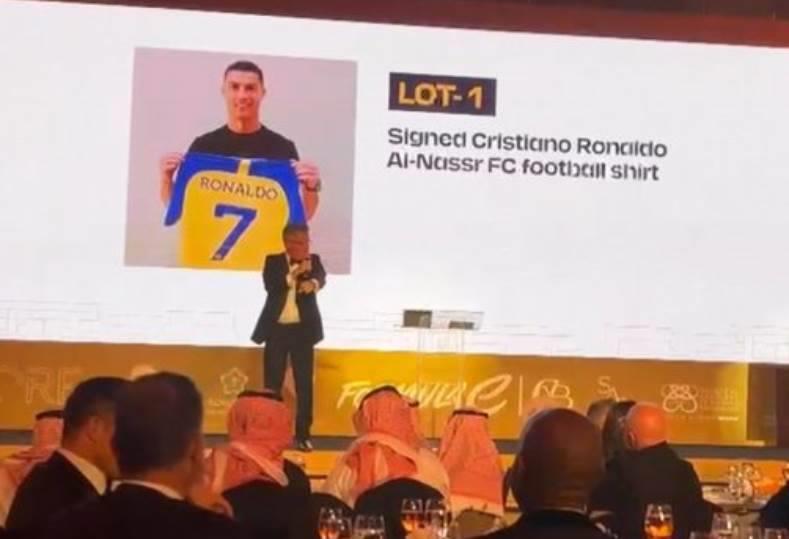 لاعب فريق النصر السعودي البرتغالي كريستيانو رونالد