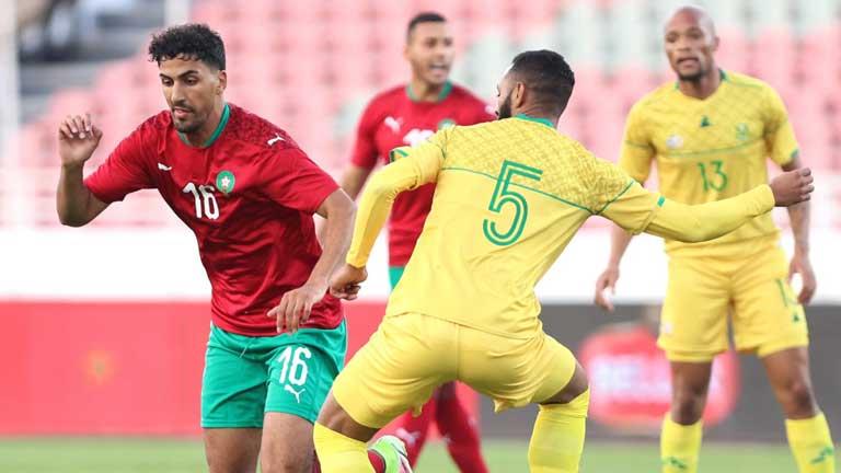 منتخب المغرب ضد جنوب إفريقيا