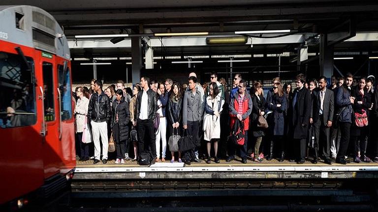 إضراب عمال مترو الأنفاق في لندن