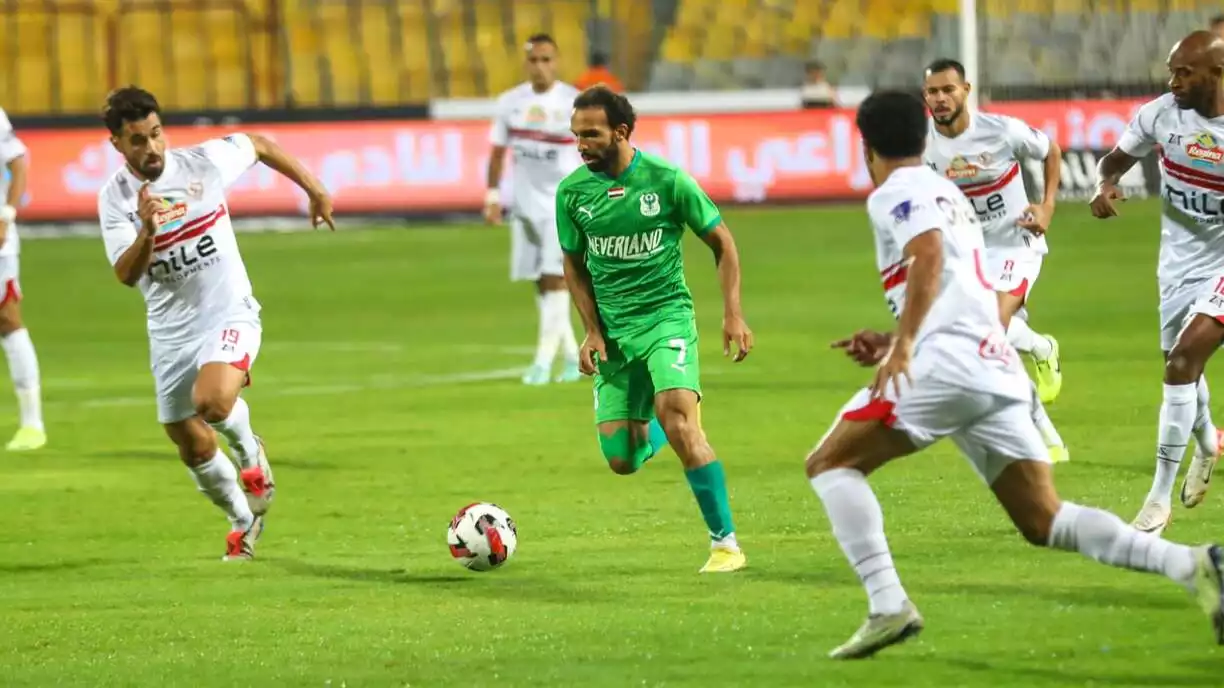 المصري ضد الزمالك