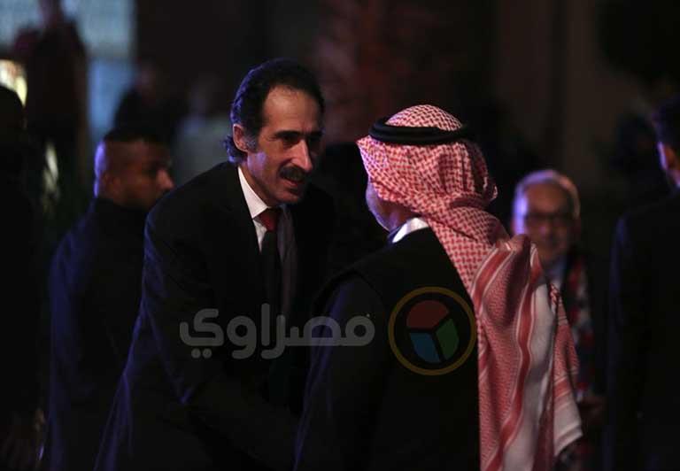 مجدي الجلاد يحضر أولى الليالي المصرية السعودية