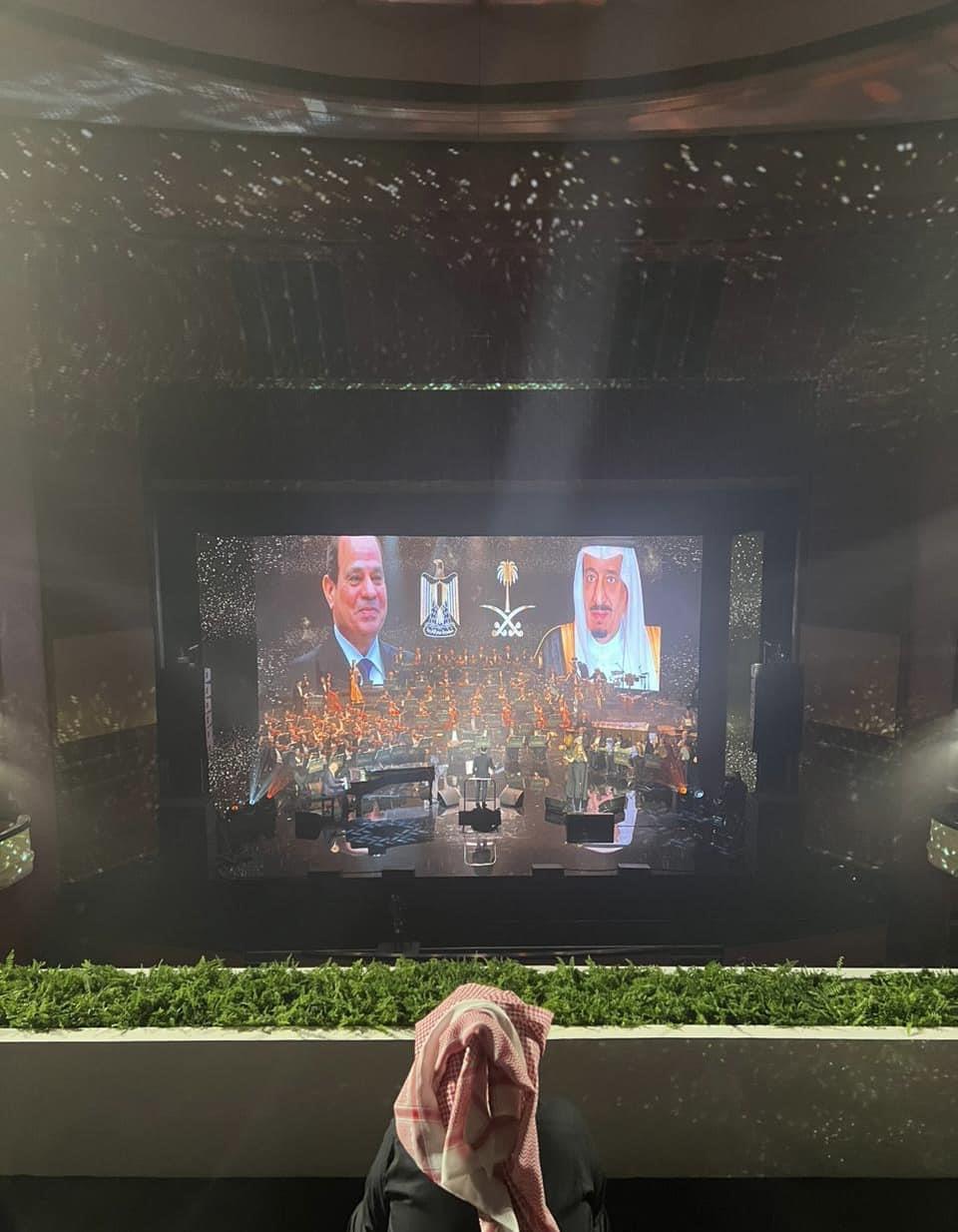 صورة الرئيس السيسي وخادم الحرمين الشريفين