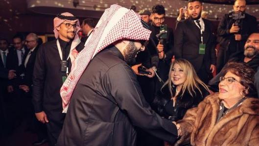 تركي ىل الشيخ وسميحة أيوب