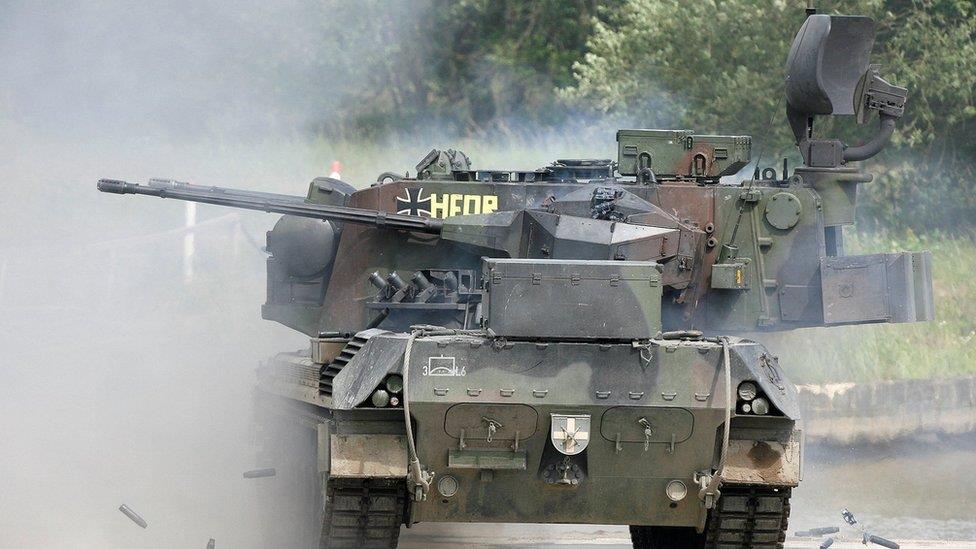 ألمانيا تتسلم دبابات مضادة للطائرات   أرشيفية