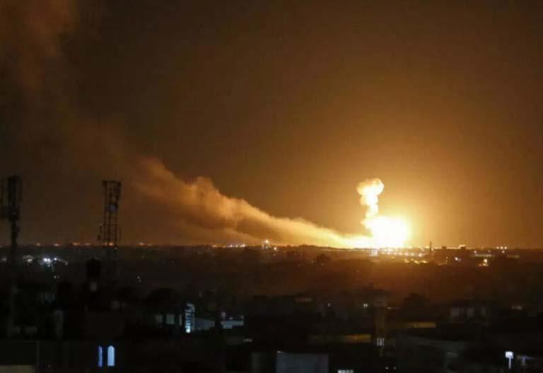 غارات إسرائيلية تستهدف مواقع بالعاصمة دمشق