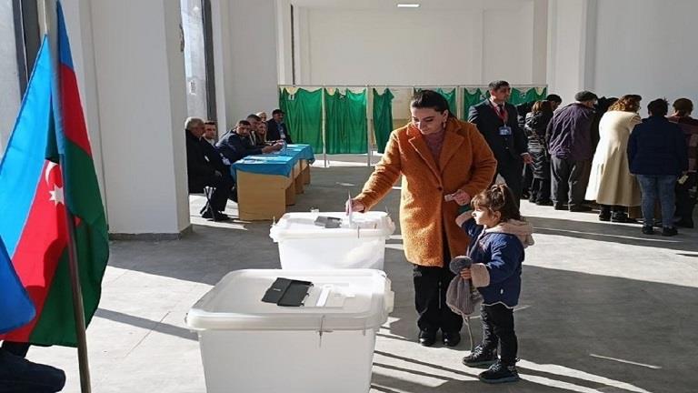 انتخابات رئاسية في أذربيجان ارشيفية