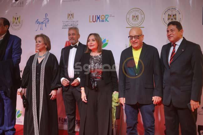 النجوم وصناع السينما بحفل افتتاح مهرجان الأقصر