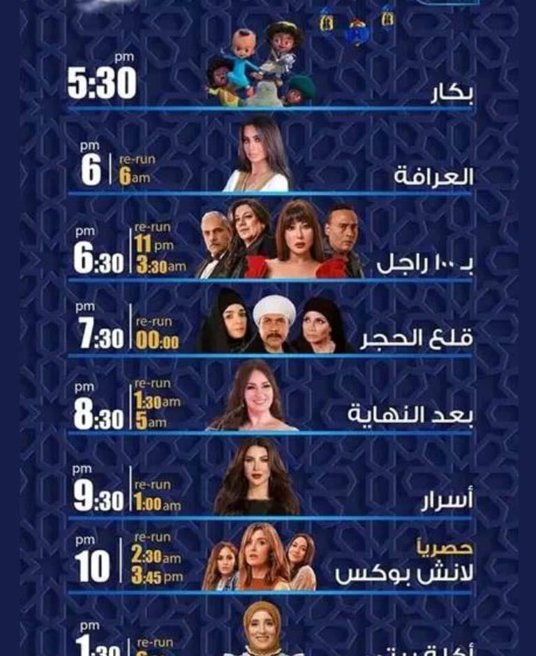 خريطة قنالة النهار