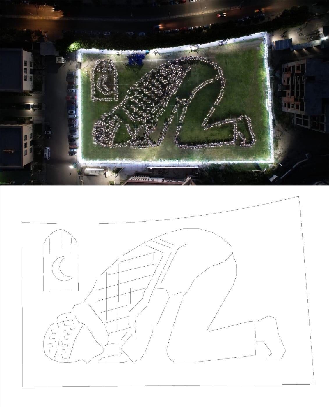 تصميم مائدةإفطار جماعي لطلاب كلية هندسة الإسكندرية