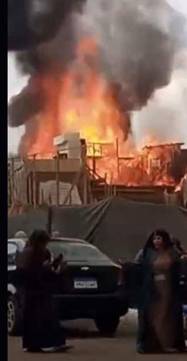 حريق لوكيشن مسلسل جودر