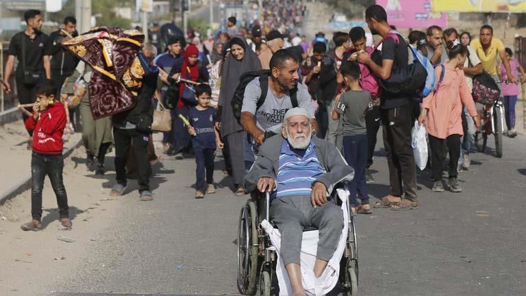 النازحين في غزة