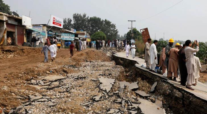 زلزال بقوة 5.8 درجة يضرب باكستان   أرشيفية