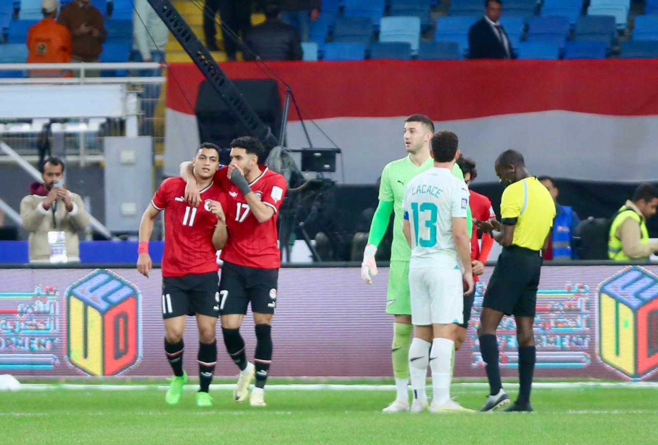 منتخب مصر يفوز على نيوزيلندا
