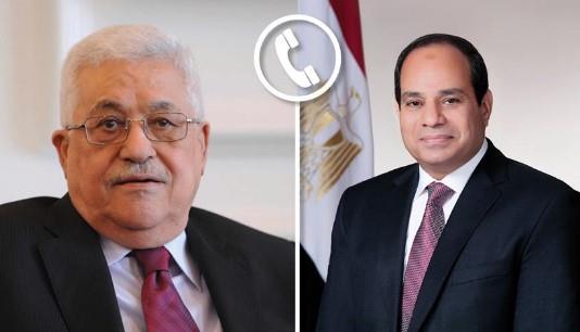 الرئيس السيسي يهنئ عباس بتشكيل الحكومة الفلسطينية 