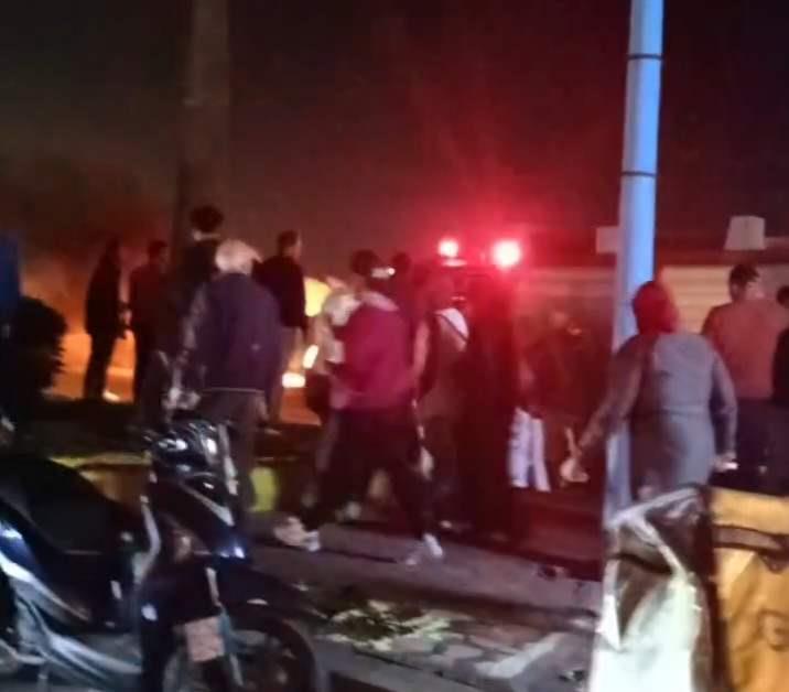 حريق سيارة 2