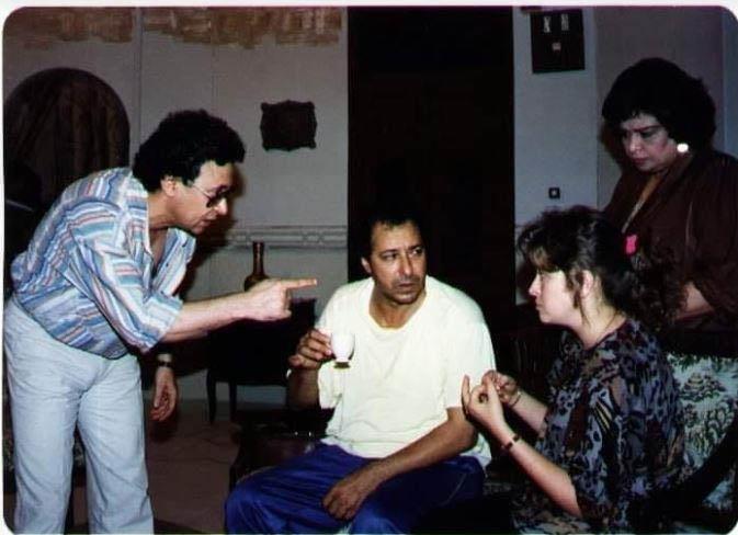 مراد منير مع الراحل صلاح السعدني