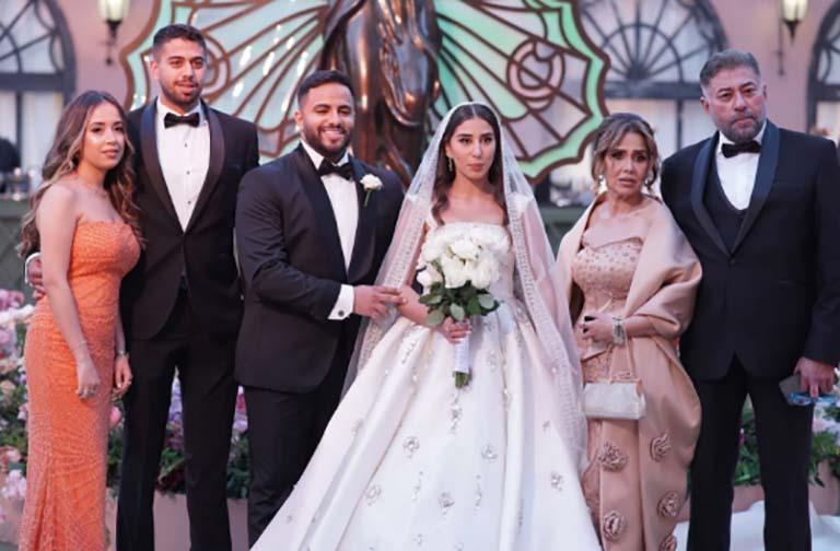 عمرو دياب يشعل حفل زفاف نجل محمد فؤاد