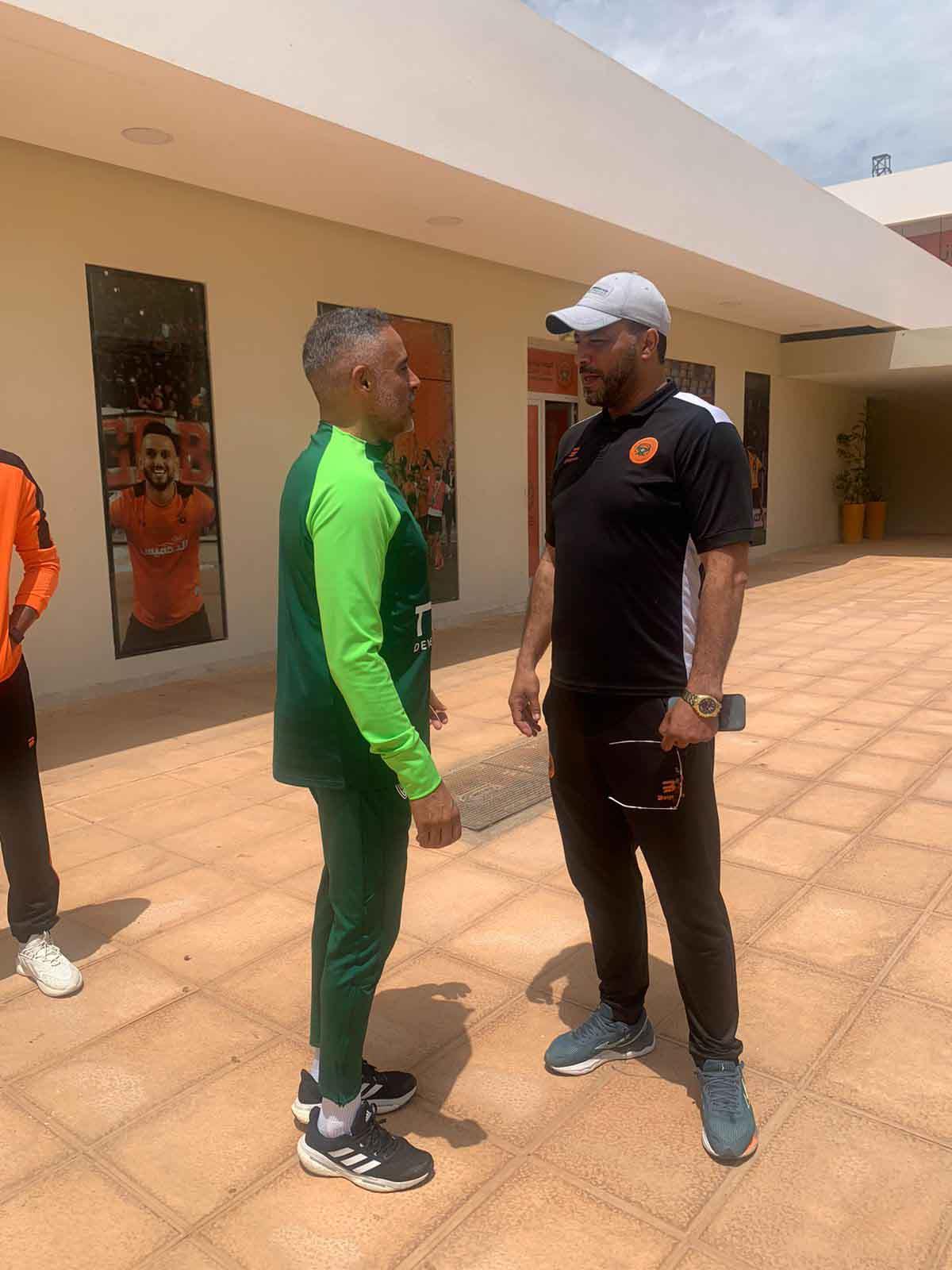 لقاء جوميز ومعين الشعباني 1