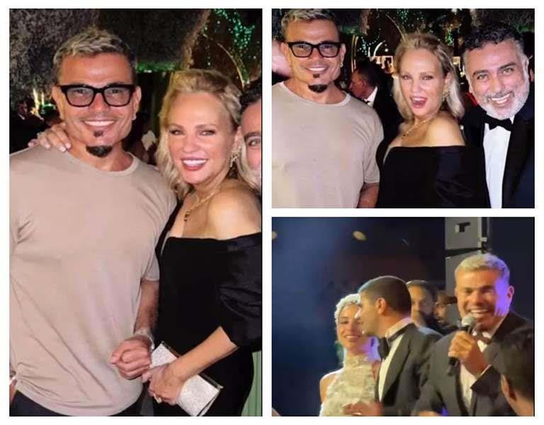 عمرو دياب وشيرين رضا