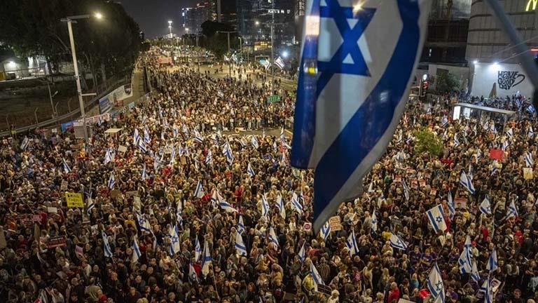 تصاعد دعوات انفصال شمال إسرائيل احتجاجًا على نتنيا