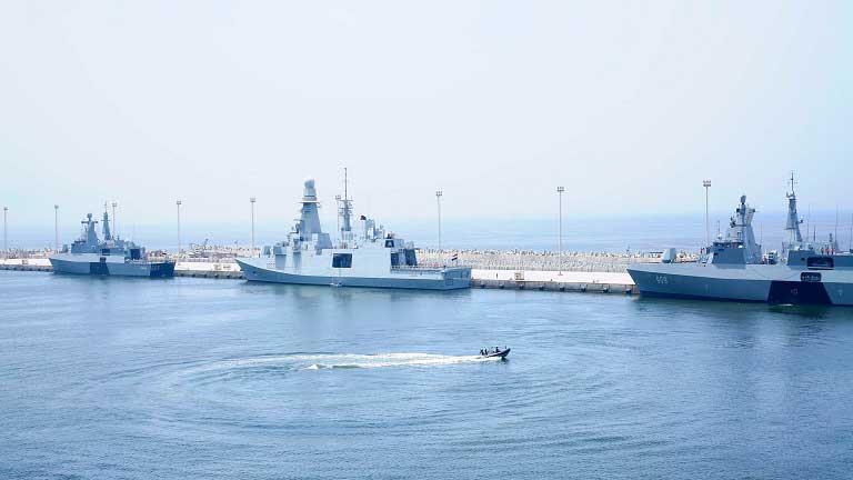 الأنشطة التدريبية بالقوات البحرية