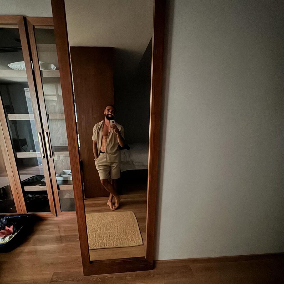 محمد صلاح بـ نيولوك بعد نهاية الموسم