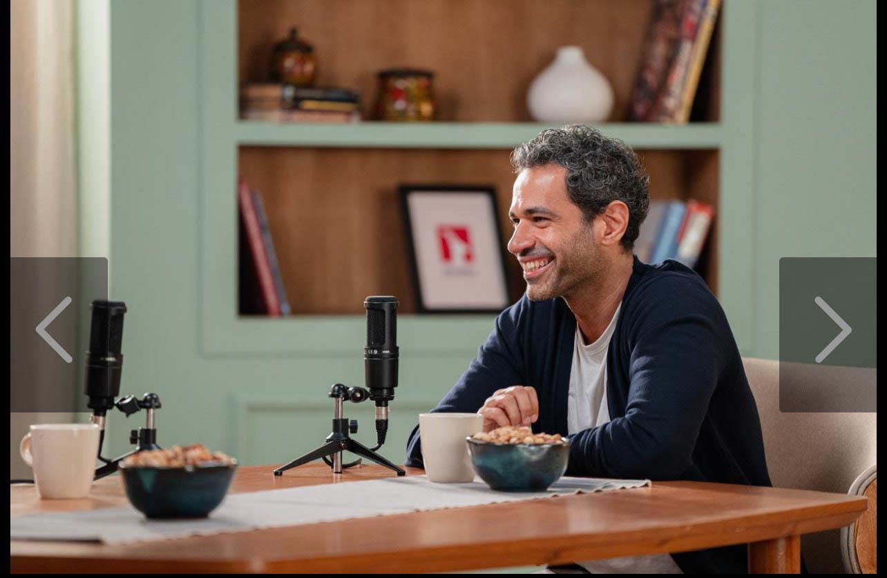 صدقي صخر يقدم بودكاست كلام عائلي قريباً